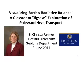 Visualizing Earth’s Radiative Balance: A Classroom “Jigsaw” Exploration of Poleward Heat Transport