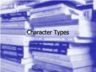 Character Types