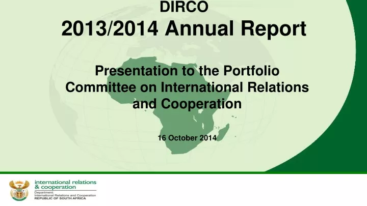 dirco 2013 2014 annual report