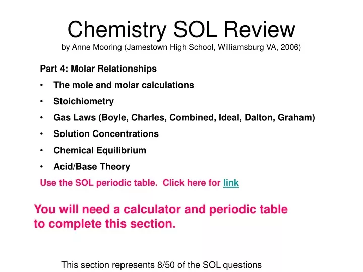 chemistry sol review by anne mooring jamestown