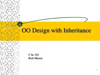 OO Design with Inheritance