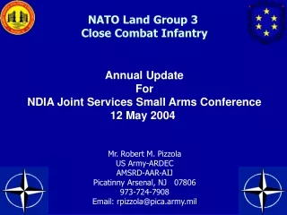 NATO Land Group 3  Close Combat Infantry