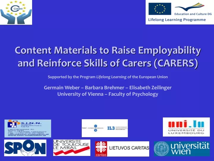 content materials to raise employability