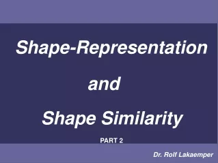 Shape-Representation