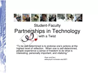 Student-Faculty Partnerships in Technology with a Twist