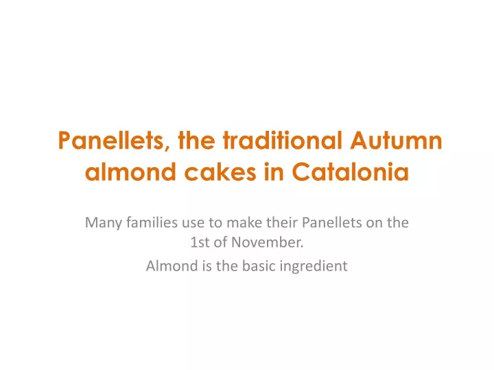 panellets the traditional autumn almond cakes in catalonia