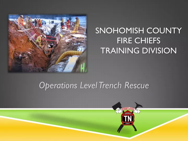 snohomish county fire chiefs training division