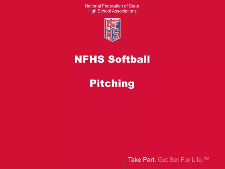 nfhs softball pitching