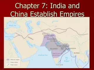 Chapter 7: India and China Establish Empires