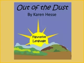 Out of the Dust By Karen Hesse