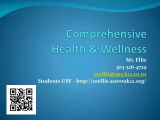 Comprehensive  Health &amp; Wellness