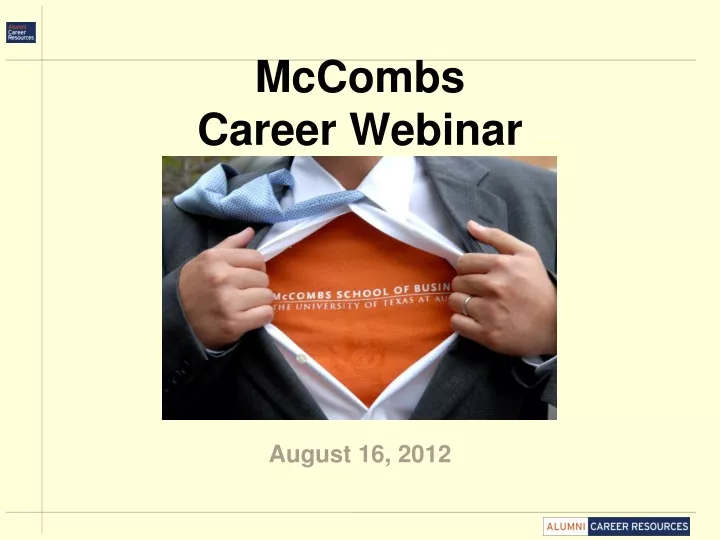 mccombs career webinar