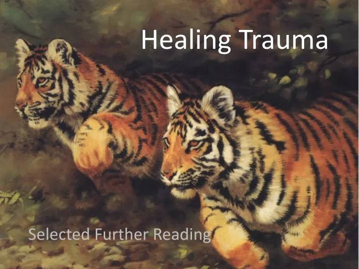 healing trauma