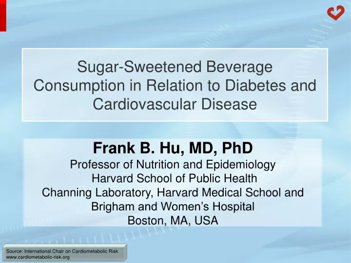 sugar sweetened beverage consumption in relation