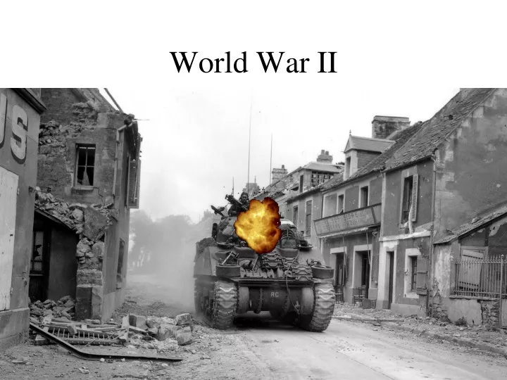 world war ii