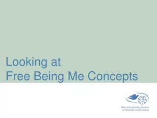 Looking at  Free Being Me Concepts