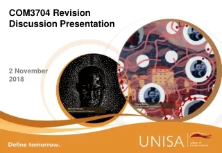 COM3704 Revision Discussion Presentation
