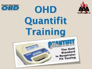 OHD Quantifit Training