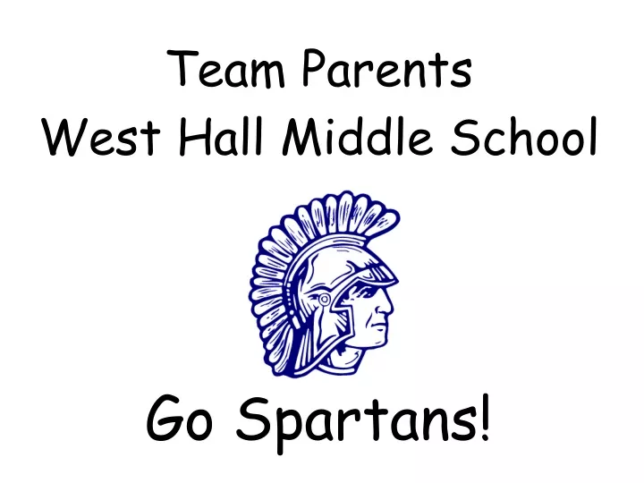 team parents west hall middle school go spartans