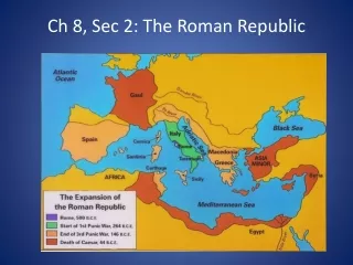 Ch 8, Sec 2: The Roman Republic