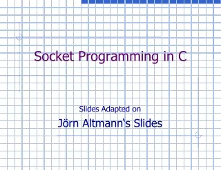 Socket Programming in C