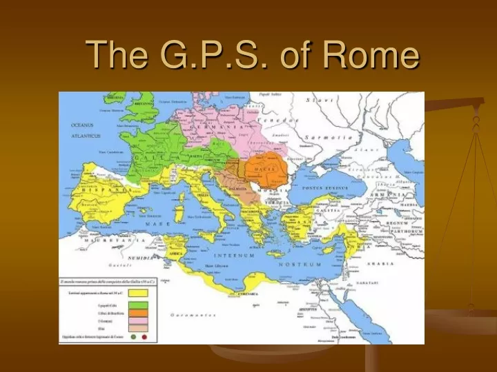 the g p s of rome
