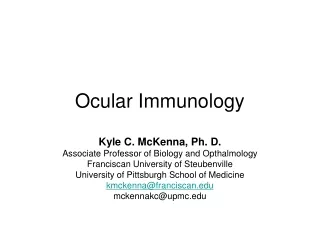 Ocular  Immunology