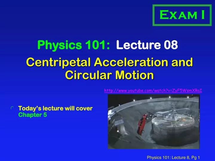 centripetal acceleration and circular motion