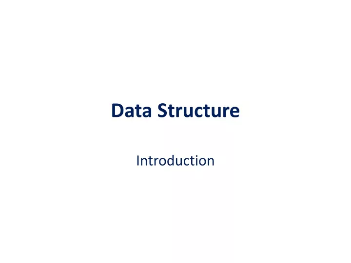 data structure