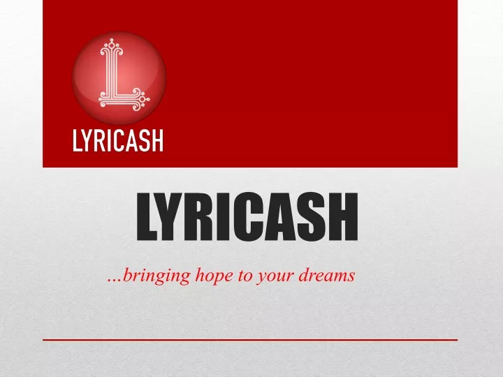 lyricash