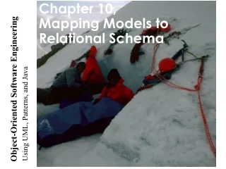 Chapter 10, Mapping Models to Relational Schema