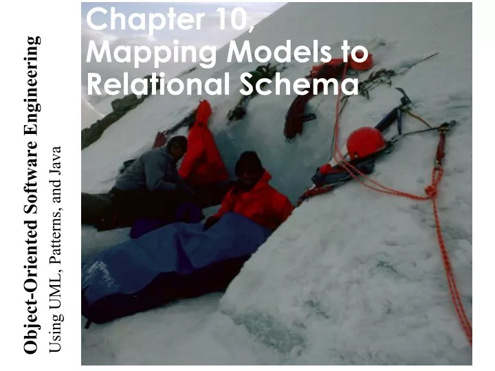 chapter 10 mapping models to relational schema