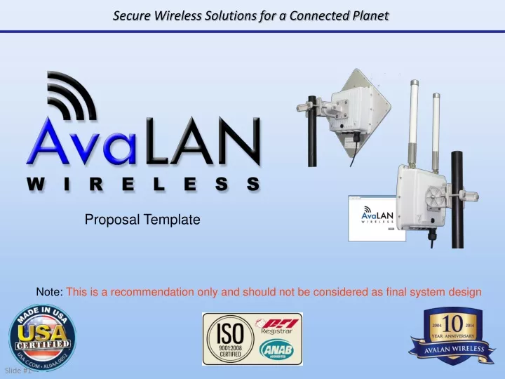 secure wireless solutions for a connected planet