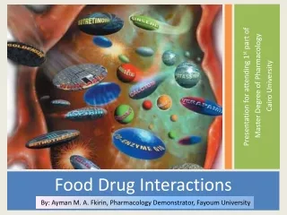 Food Drug Interactions