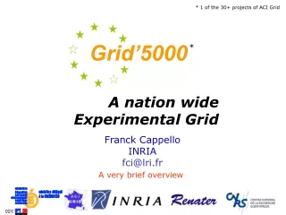 A nation wide Experimental Grid