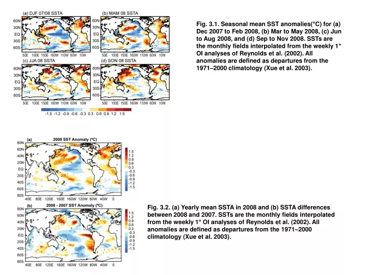 fig 3 1 seasonal mean sst anomalies
