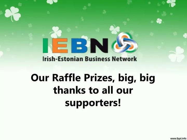 our raffle prizes big big thanks to all our supporters