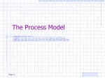 Process Model in Operating Systems - slide 1