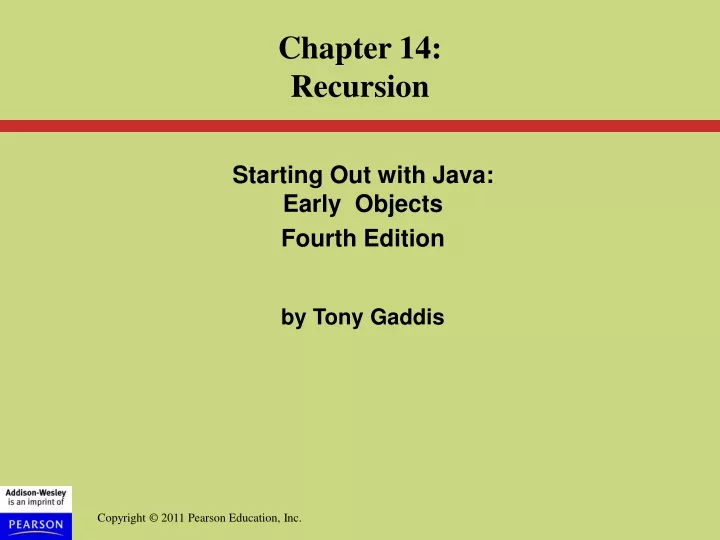 chapter 14 recursion