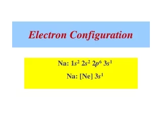 Electron Configuration