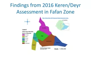 Findings from 2016 Keren/Deyr Assessment in Fafan Zone