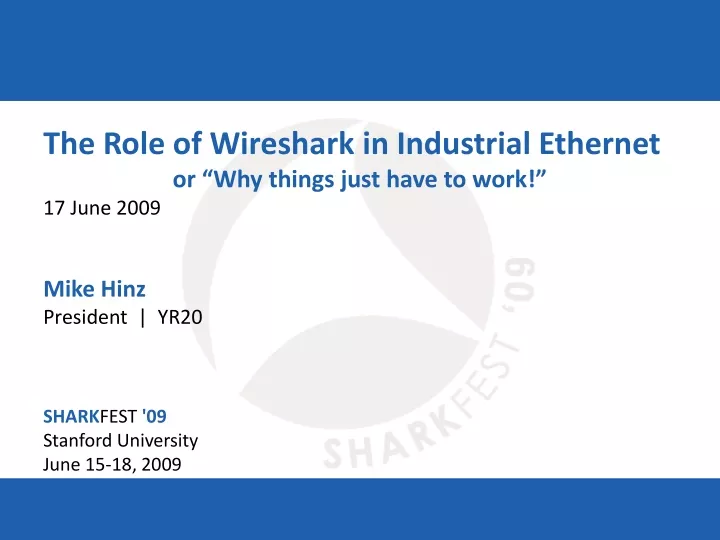 the role of wireshark in industrial ethernet