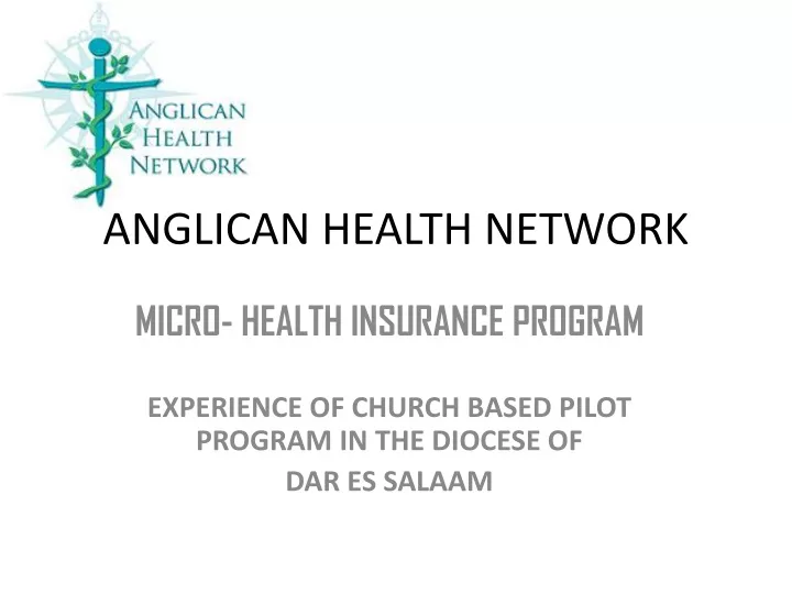 anglican health network