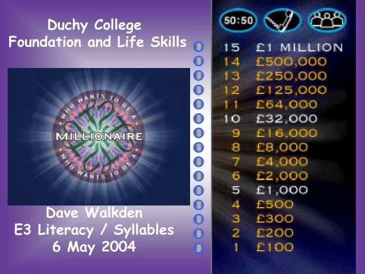 duchy college foundation and life skills