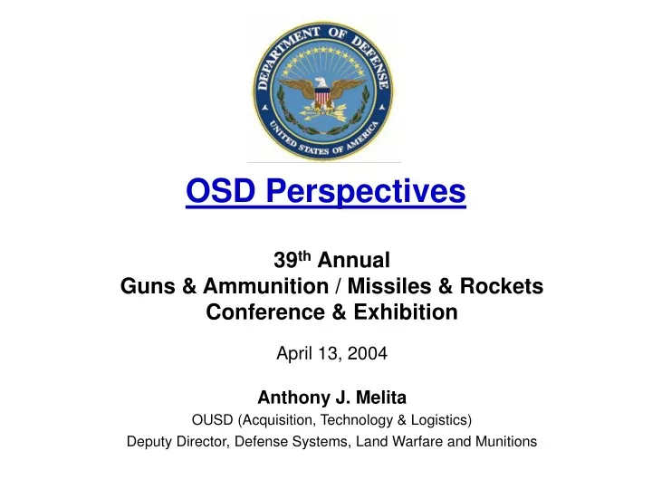 osd perspectives