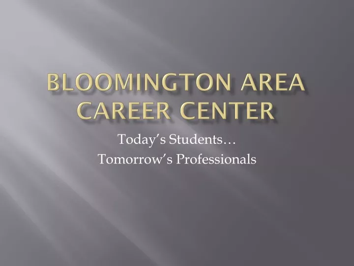 bloomington area career center