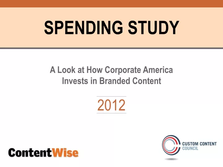 spending study a look at how corporate america
