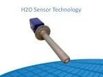 H2O Sensor Technology: Installation, Physics & Applications - slide 1