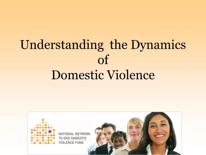 understanding the dynamics of domestic violence