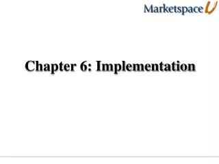 Chapter 6: Implementation